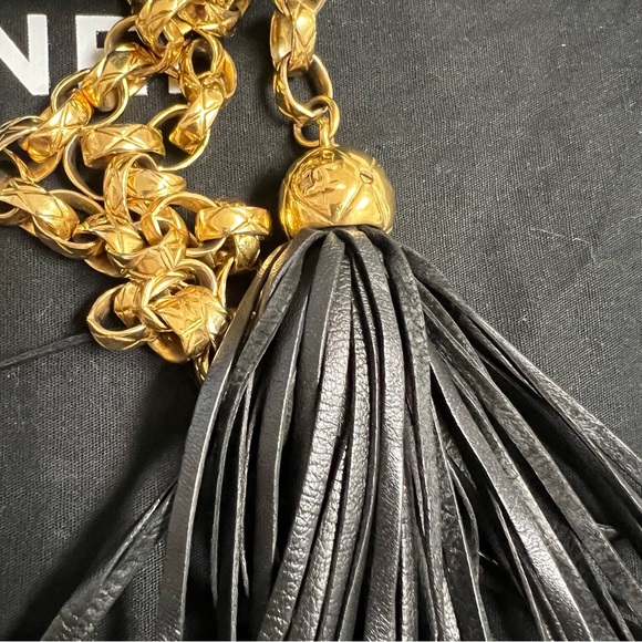 Authentic*RARE 1994 Chanel Camera Bag with Bijoux chain - Picture 13 of 17